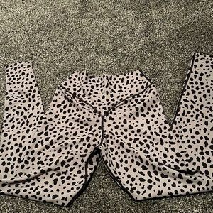 Balance leggings,size small,animal print, worn once,